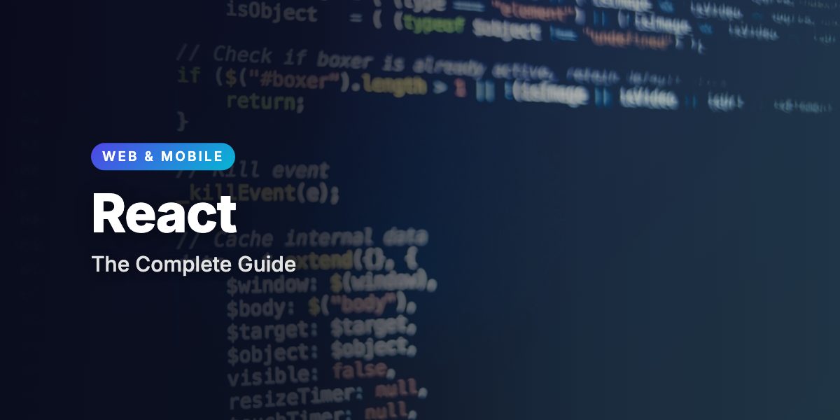 React - The Complete Guide (incl. Hooks, Router, Redux)