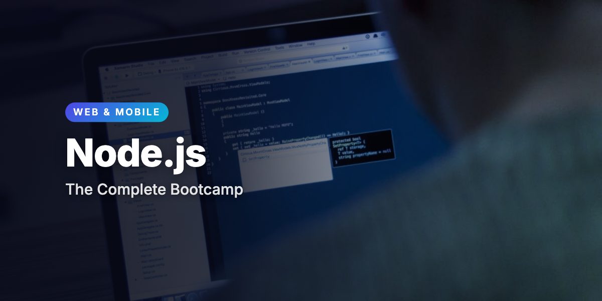 Node.js, Express, MongoDB & More: The Complete Bootcamp 2025