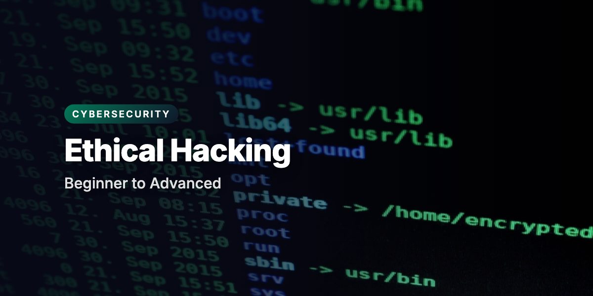 The Complete Ethical Hacking Course: Beginner to Advanced!